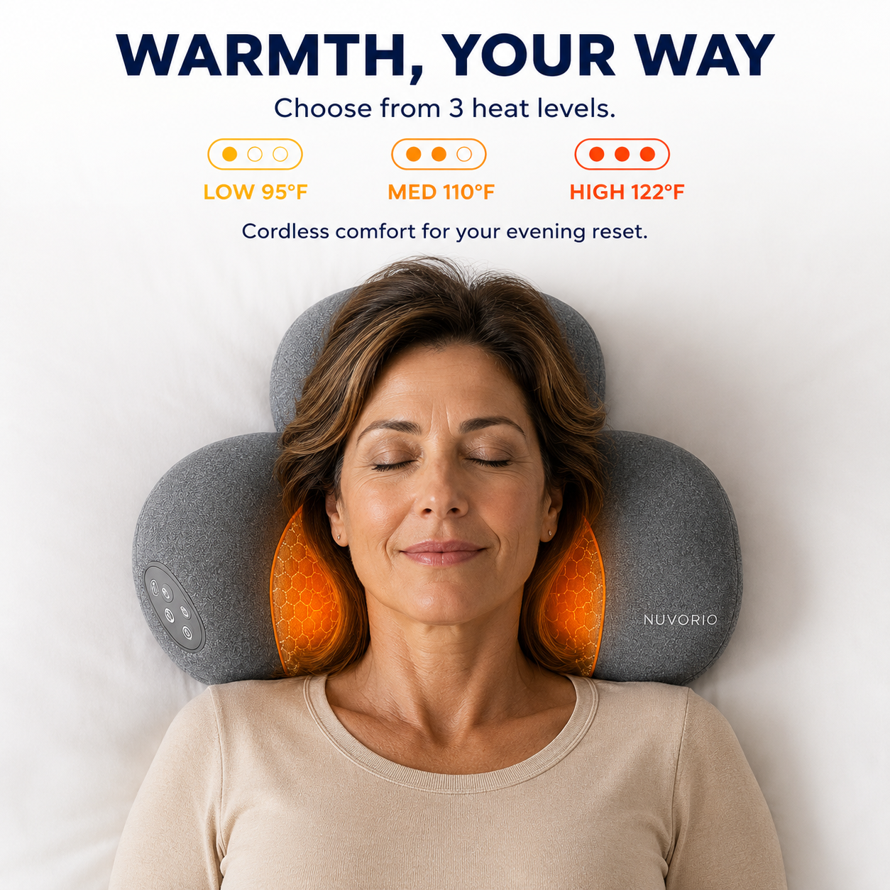Nuvorio Neck Reset Pillow