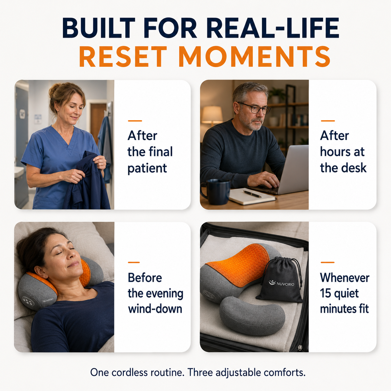 Nuvorio Neck Reset Pillow